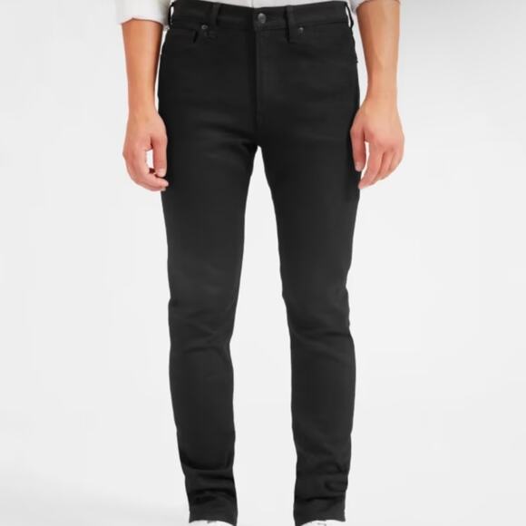 Everlane Uniform Mens The Slim Jean 34 x 34 Washed Black - Picture 1 of 14